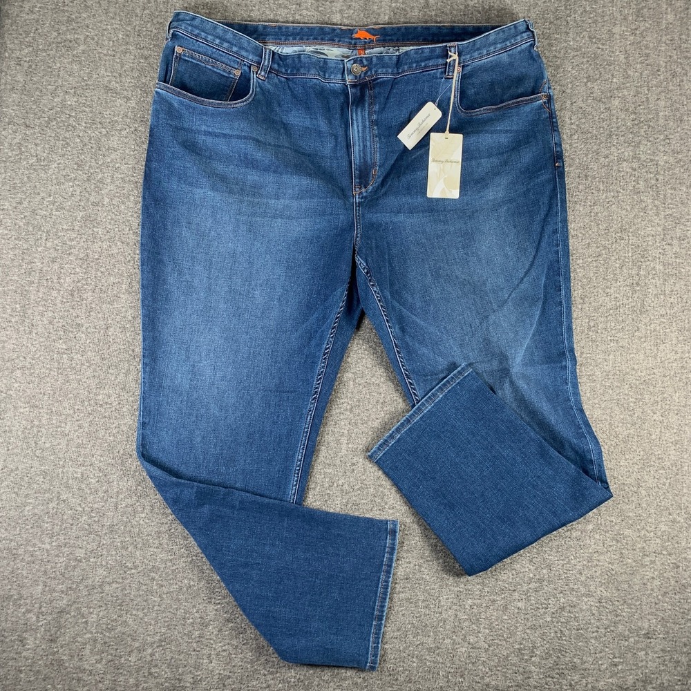 Tommy Bahama Jeans Men 50x32 Boracay Indigo Wash Stretch Big and Tall NEW